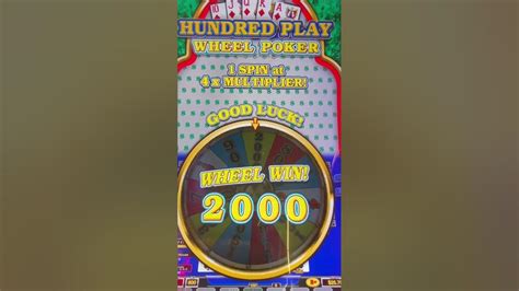 Hundred Play Wheel Poker .